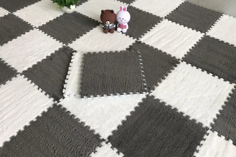 Puzzle Peace Soft Plush  Rug