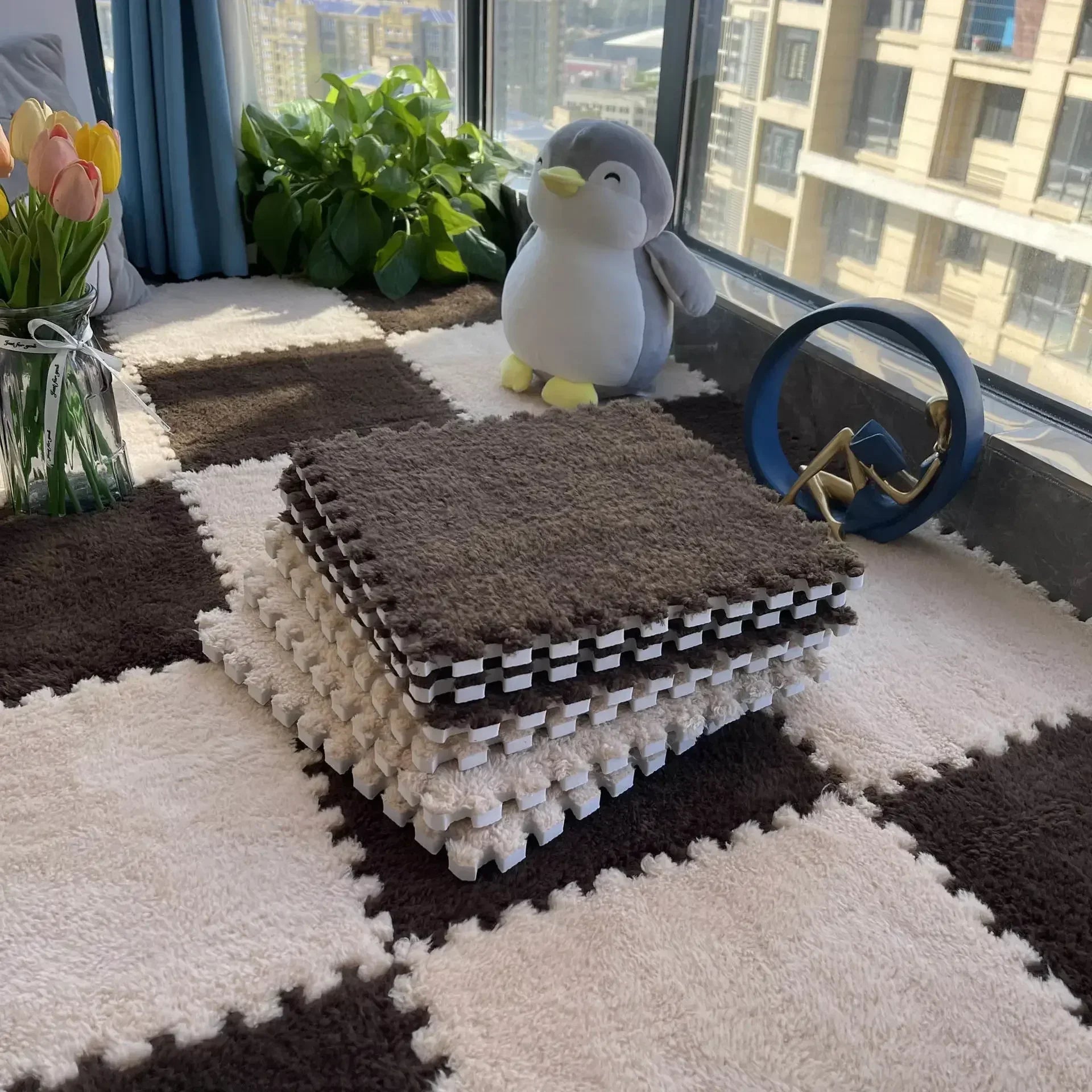 Puzzle Peace Soft Plush  Rug