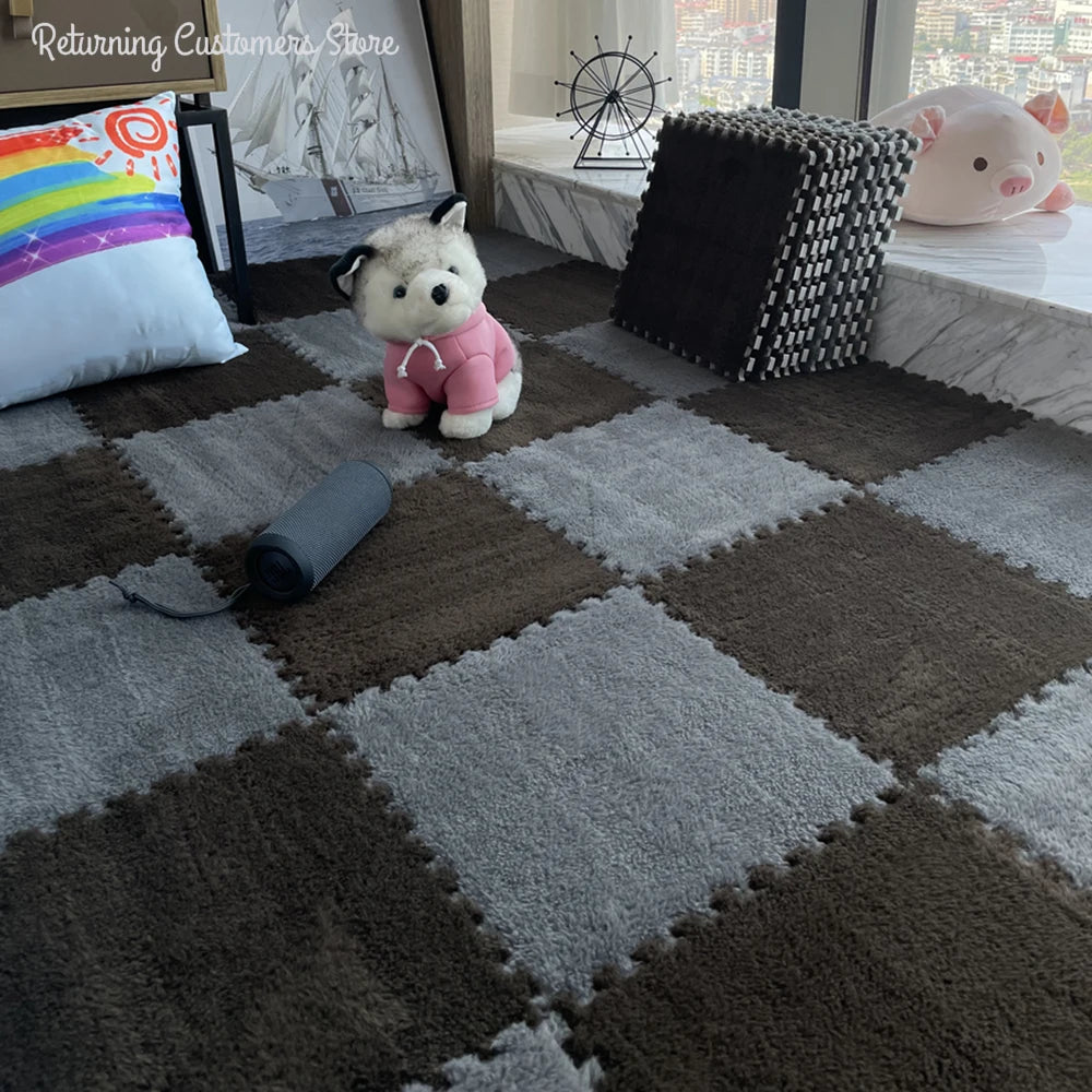 Puzzle Peace Soft Plush  Rug